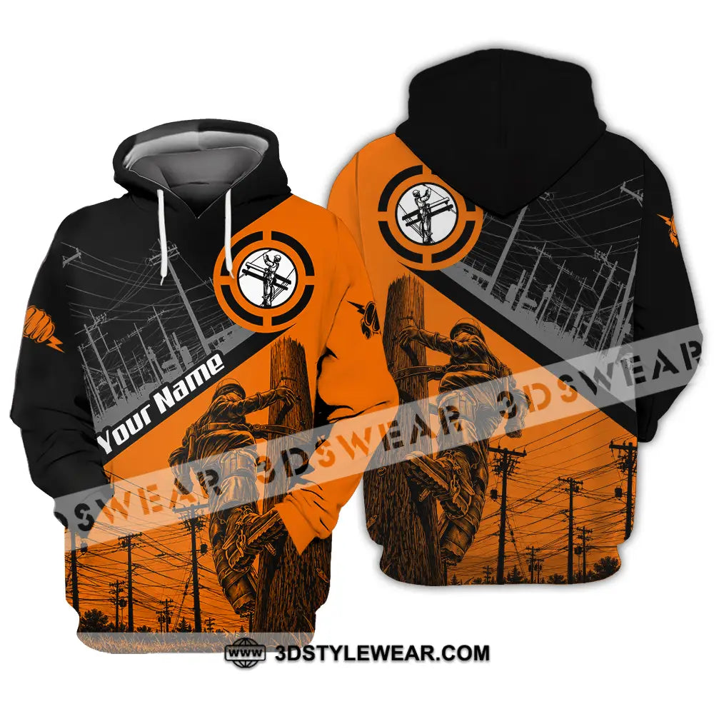 Unisex Shirt - Custom Electrician Shirt - Hoodie / S - T-shirt