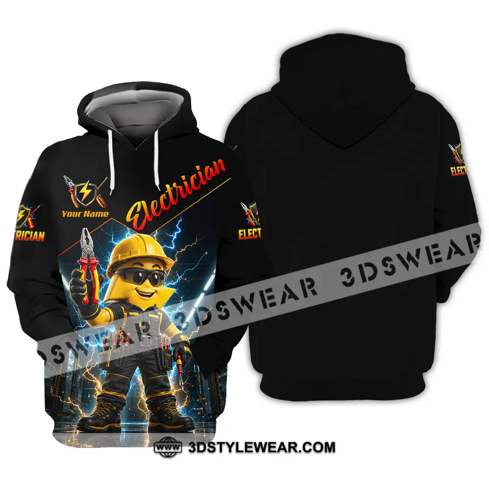 Unisex Shirt - Custom Electrician Shirt - Hoodie / S - T-shirt