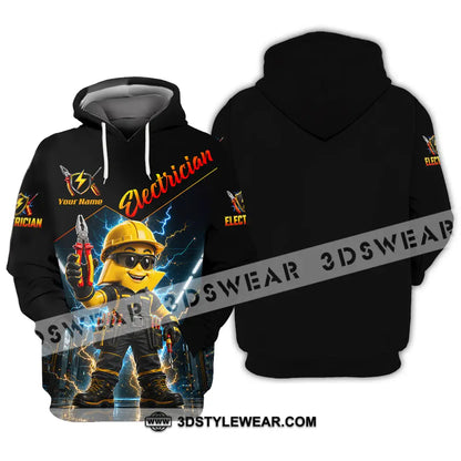Unisex Shirt - Custom Electrician Shirt - Hoodie / S - T-shirt