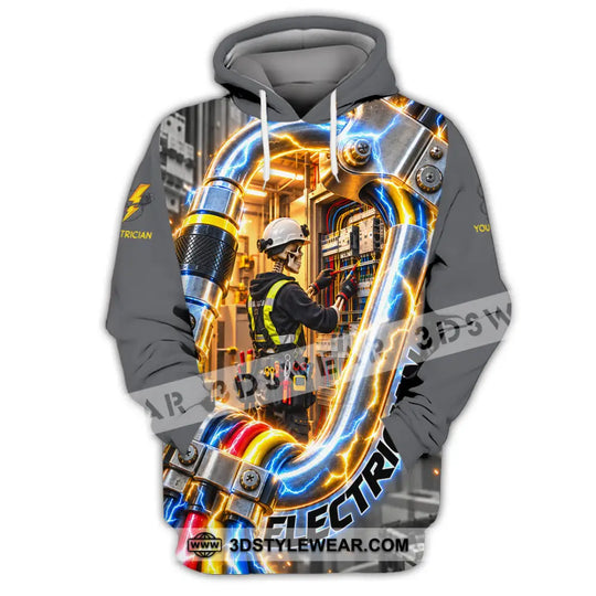 Unisex Shirt - Custom Electrician Shirt style option 2