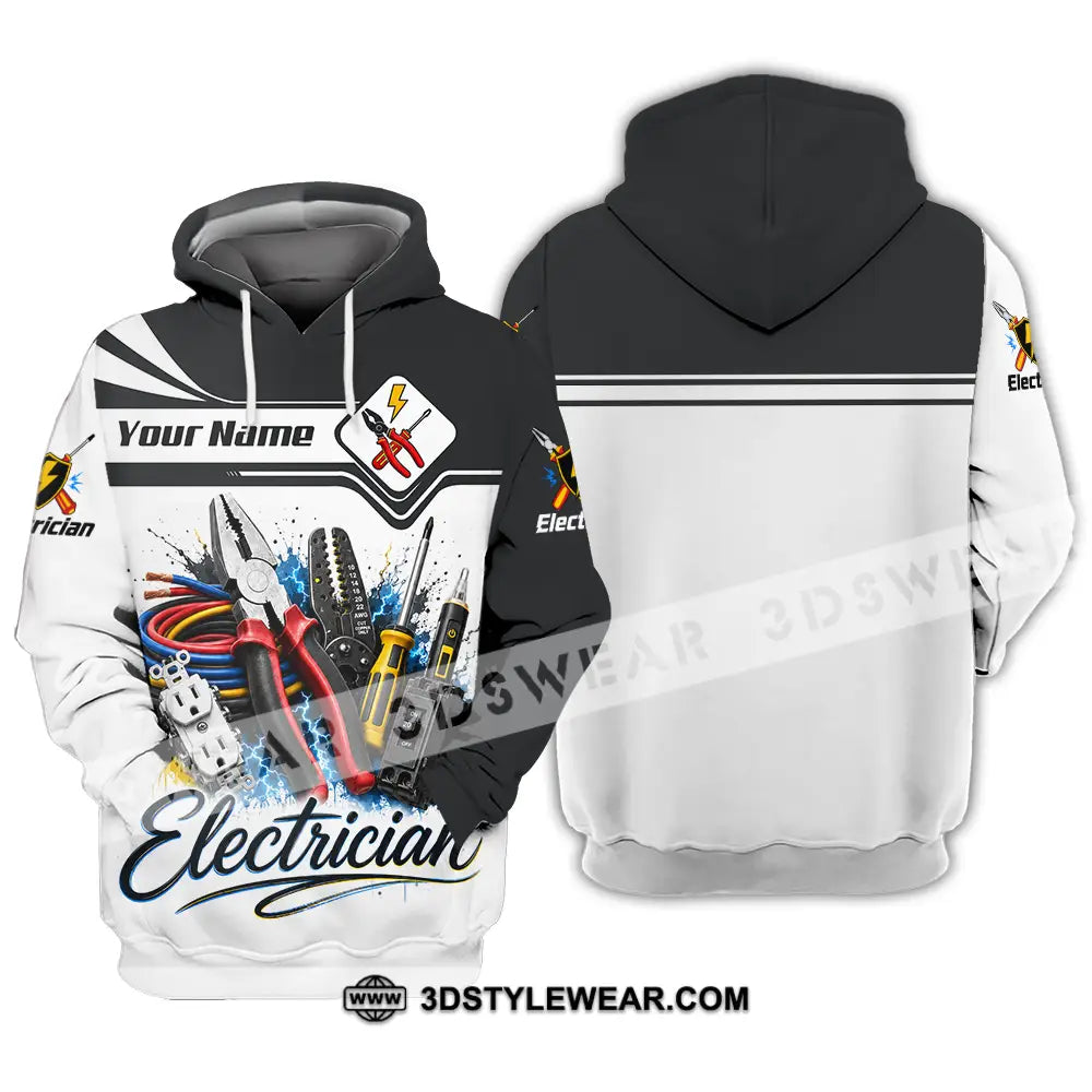 Unisex Shirt - Custom Electrician Shirt - Hoodie / S - T-shirt