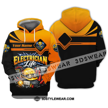 Unisex Shirt - Custom Electrician Shirt - Hoodie / S - T-shirt