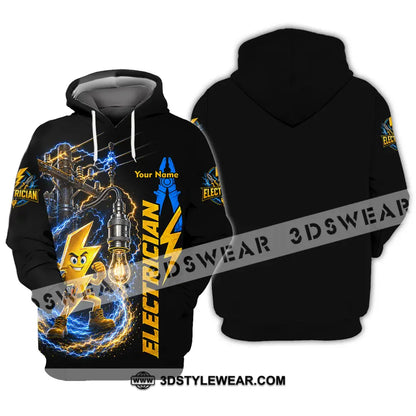 Unisex Shirt - Custom Electrician Shirt - Hoodie / S - T-shirt