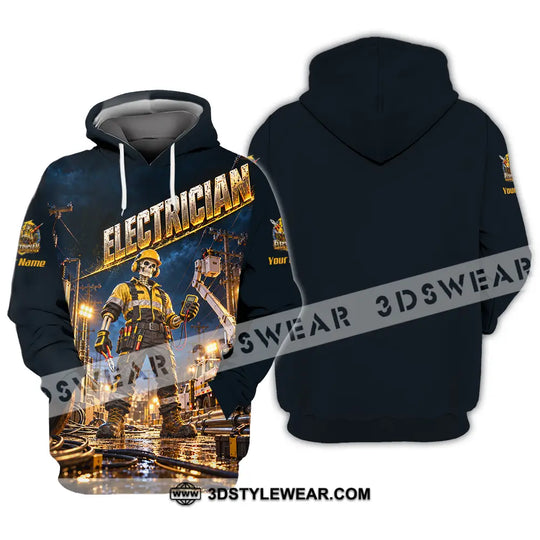 Unisex Shirt - Custom Electrician Shirt style option 3