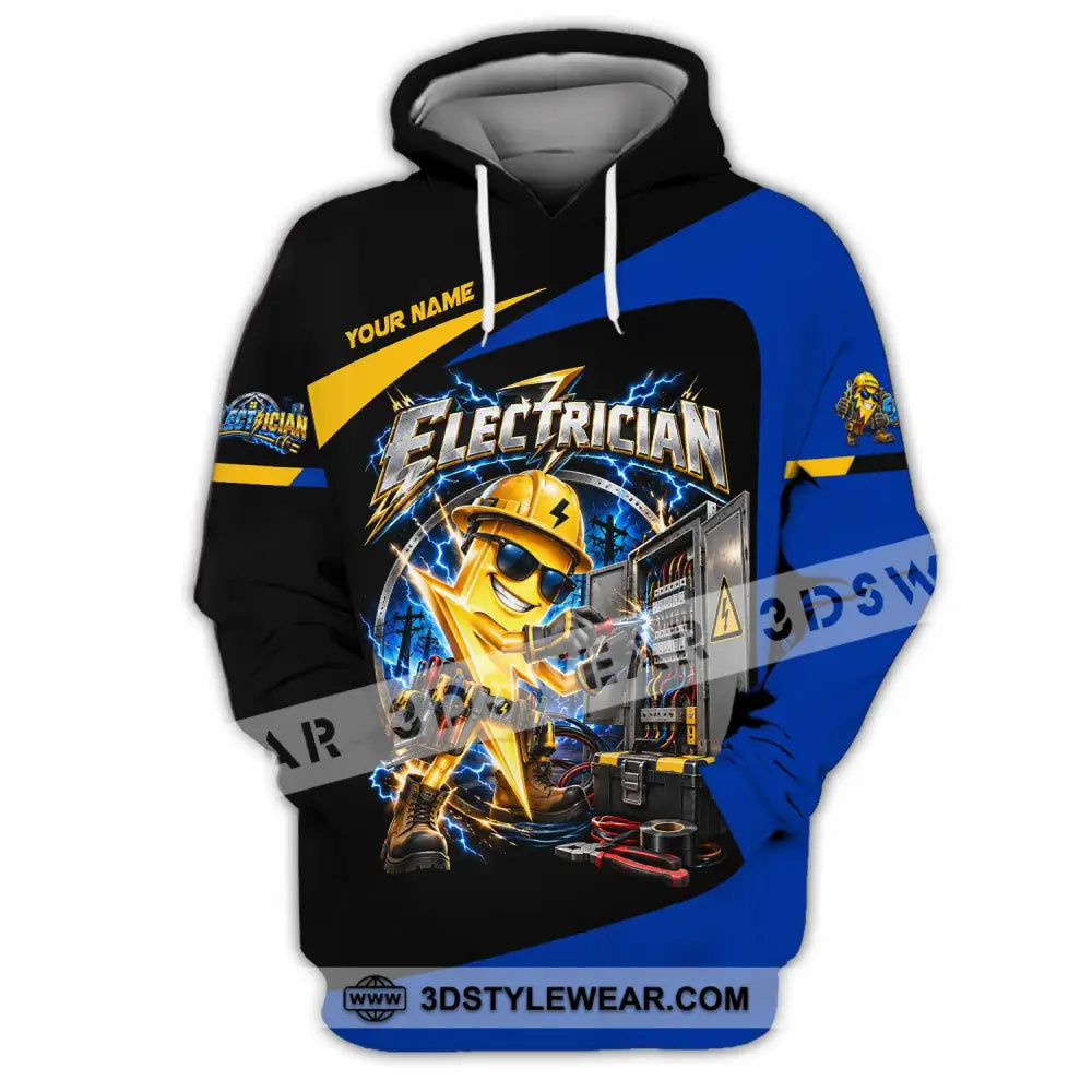 Unisex Shirt - Custom Electrician Shirt - Hoodie / S - T-shirt