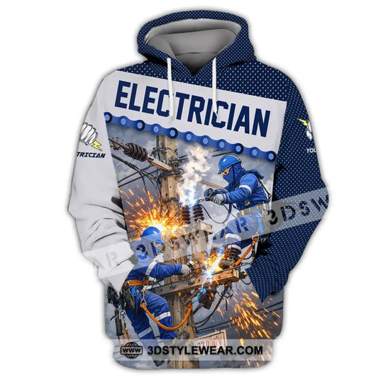 Unisex Shirt - Custom Electrician Shirt style option 2
