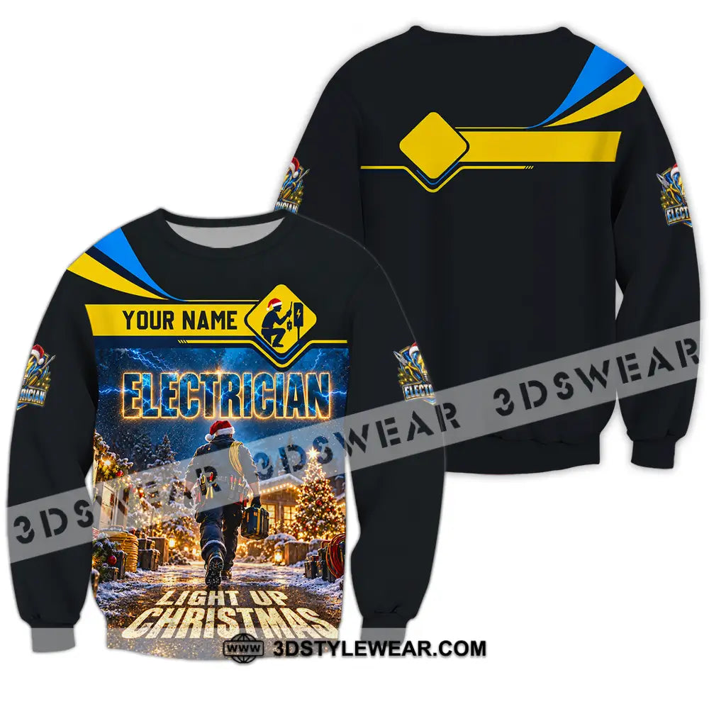 Unisex Shirt - Custom Electrician Shirt - Long Sleeve / S - T-shirt