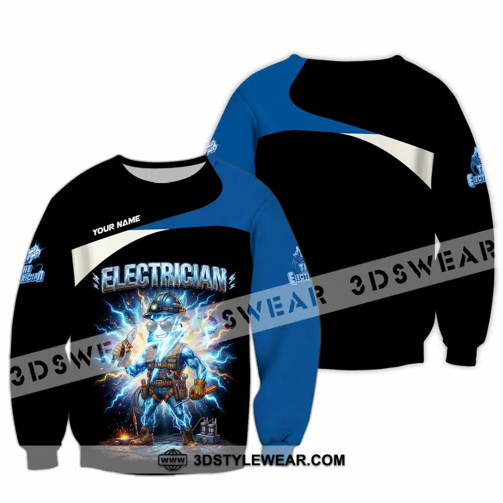 Unisex Shirt - Custom Electrician Shirt - Long Sleeve / S - T-shirt