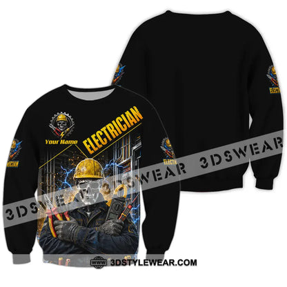 Unisex Shirt - Custom Electrician Shirt - Long Sleeve / S - T-shirt