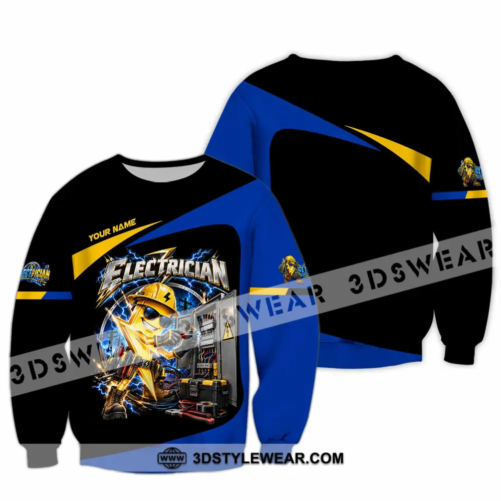 Unisex Shirt - Custom Electrician Shirt - Long Sleeve / S - T-shirt