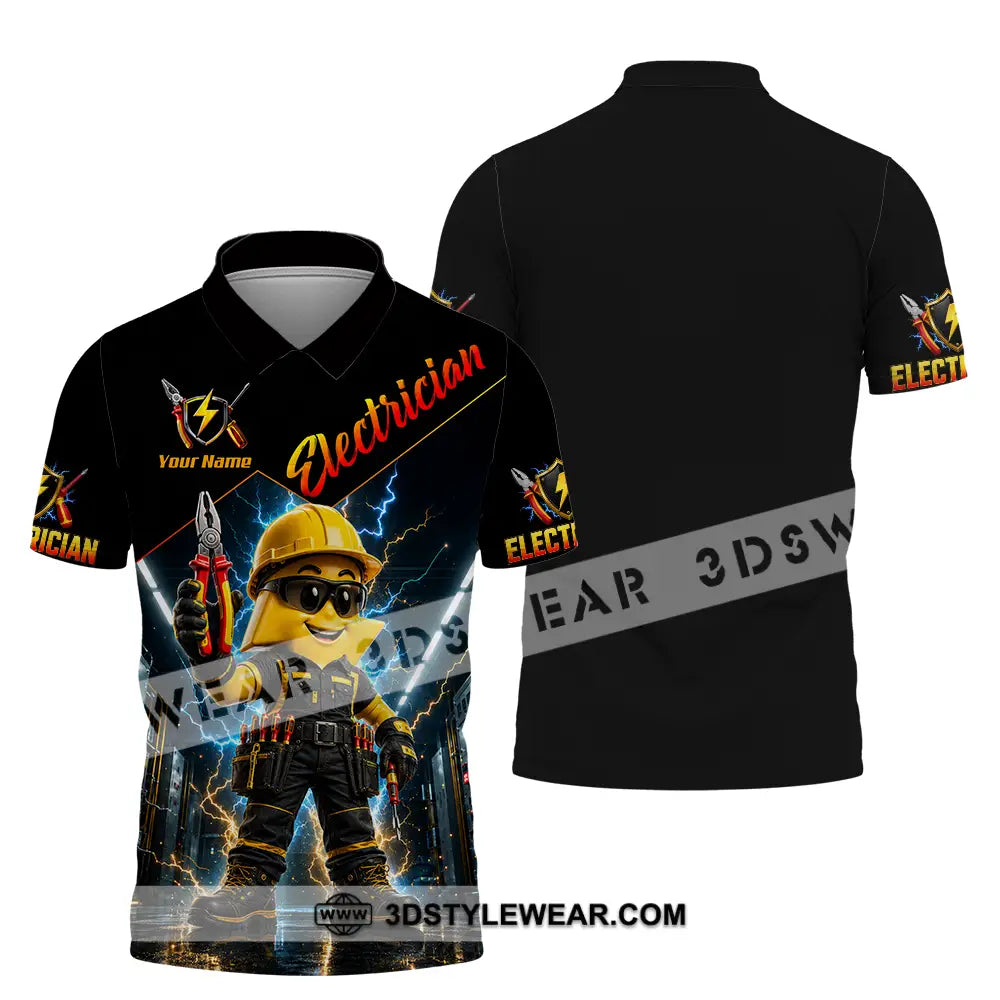 Unisex Shirt - Custom Electrician Shirt - Polo Shirt / S - T-shirt