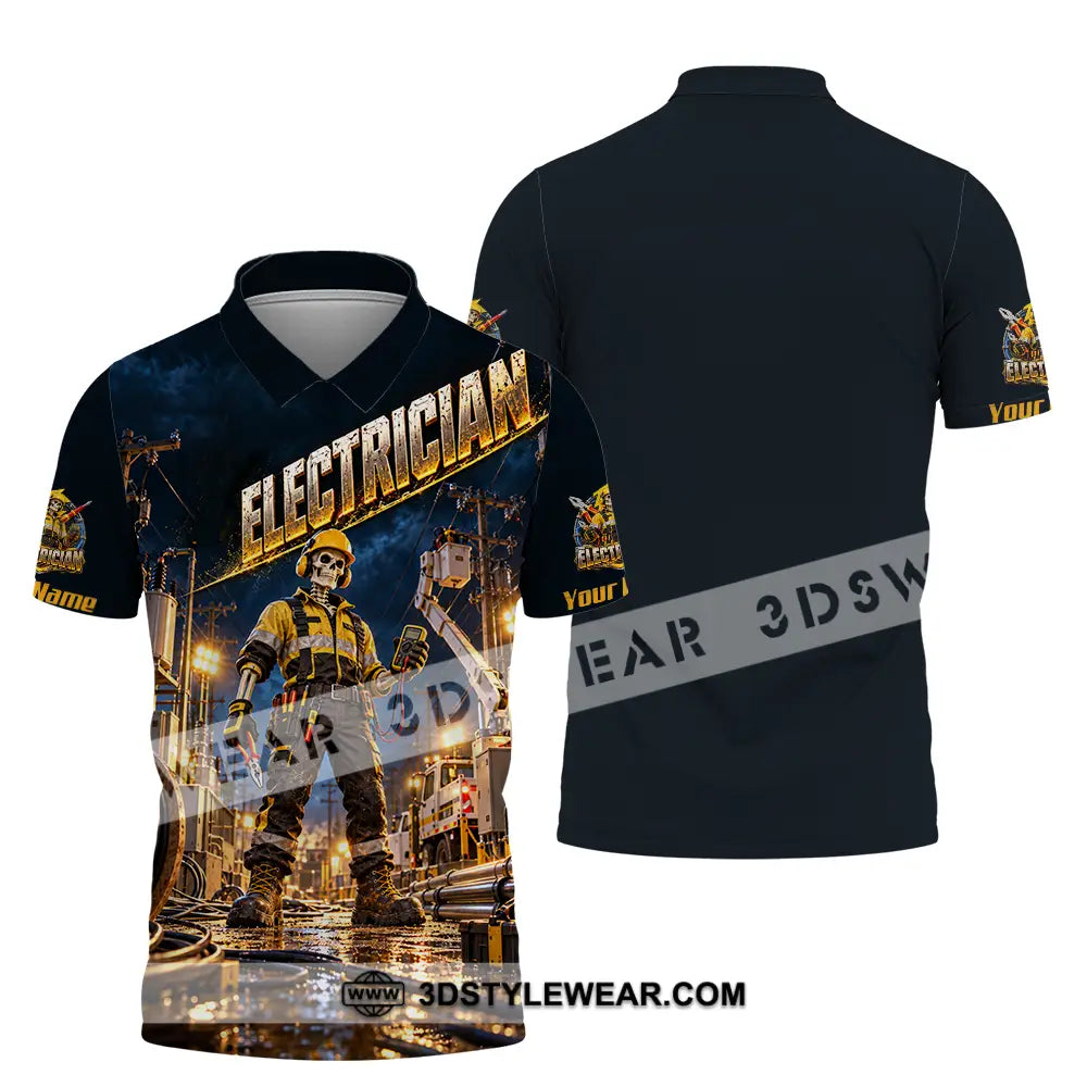 Unisex Shirt - Custom Electrician Shirt - Polo Shirt / S - T-shirt
