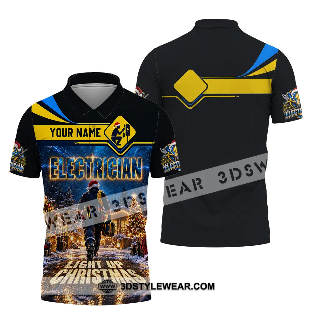 Unisex Shirt - Custom Electrician Shirt - Polo Shirt / S - T-shirt