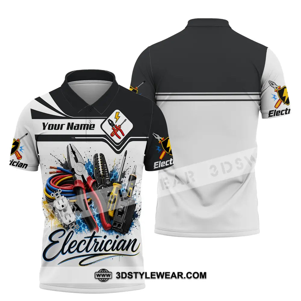 Unisex Shirt - Custom Electrician Shirt - Polo Shirt / S - T-shirt