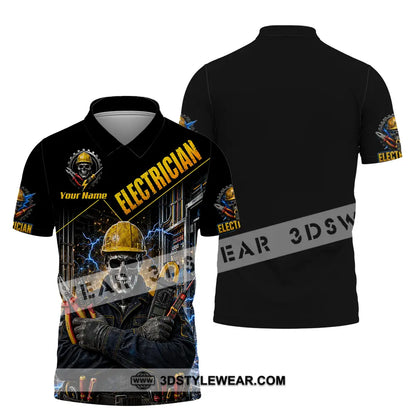 Unisex Shirt - Custom Electrician Shirt - Polo Shirt / S - T-shirt