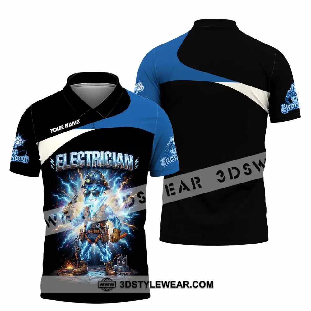Unisex Shirt - Custom Electrician Shirt - Polo Shirt / S - T-shirt