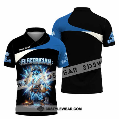 Unisex Shirt - Custom Electrician Shirt - Polo Shirt / S - T-shirt