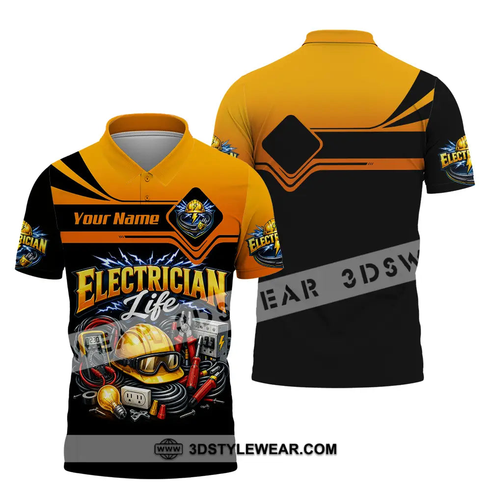 Unisex Shirt - Custom Electrician Shirt - Polo Shirt / S - T-shirt