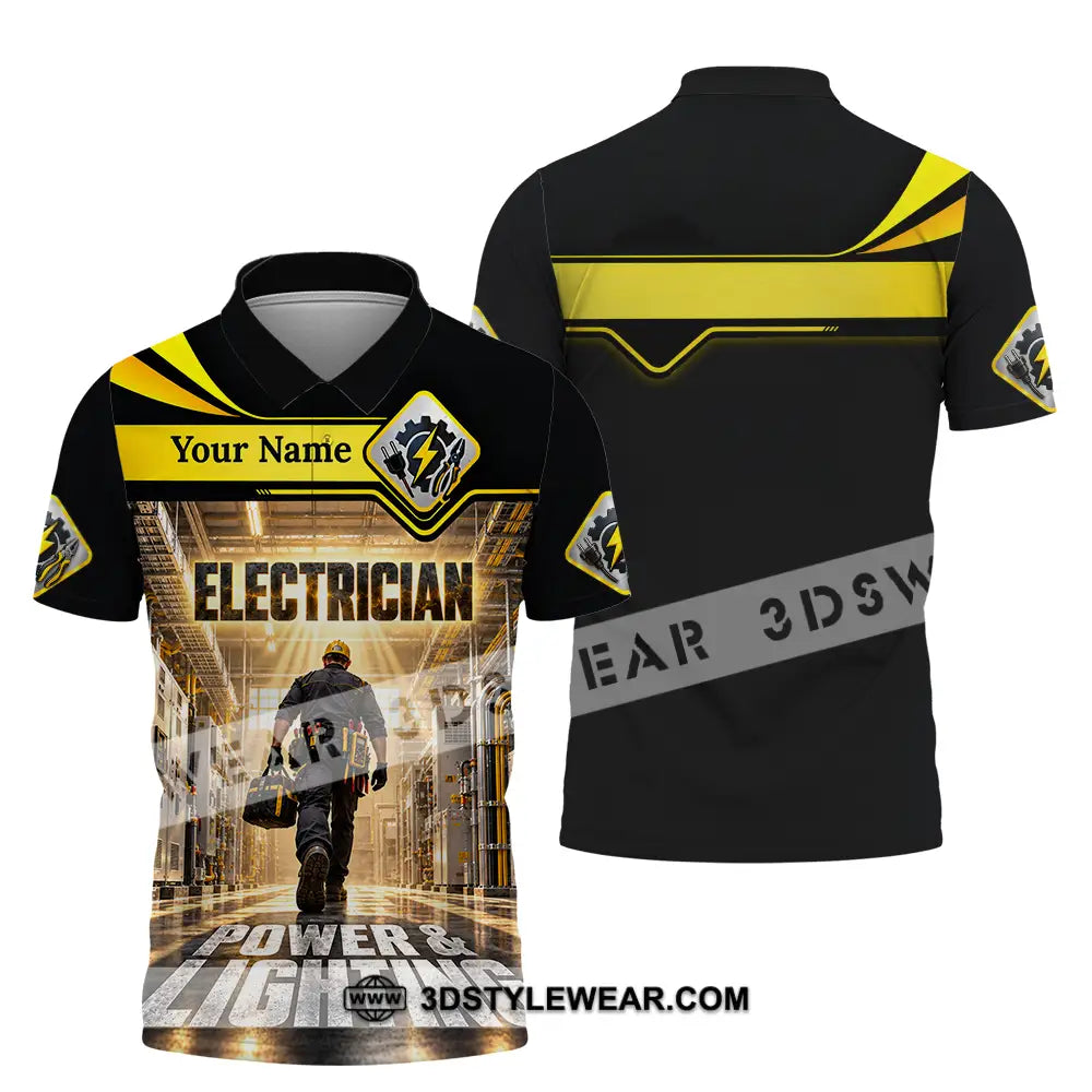Unisex Shirt - Custom Electrician Shirt - Polo Shirt / S - T-shirt