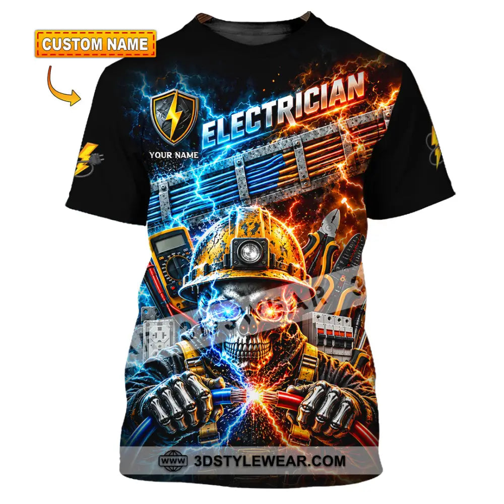 Unisex Shirt - Custom Electrician Shirt - T-shirt