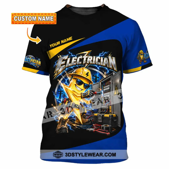 Unisex Shirt - Custom Electrician Shirt style option 1