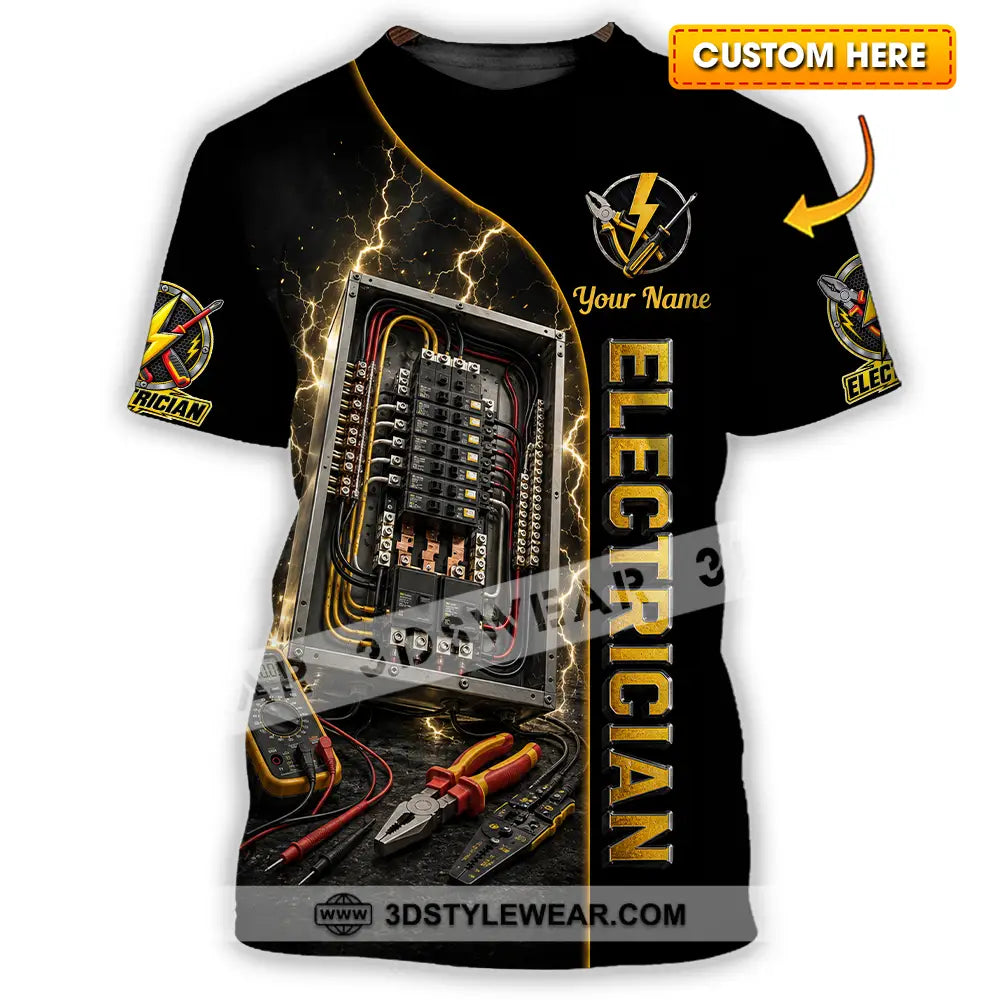 Unisex Shirt - Custom Electrician Shirt - T-shirt