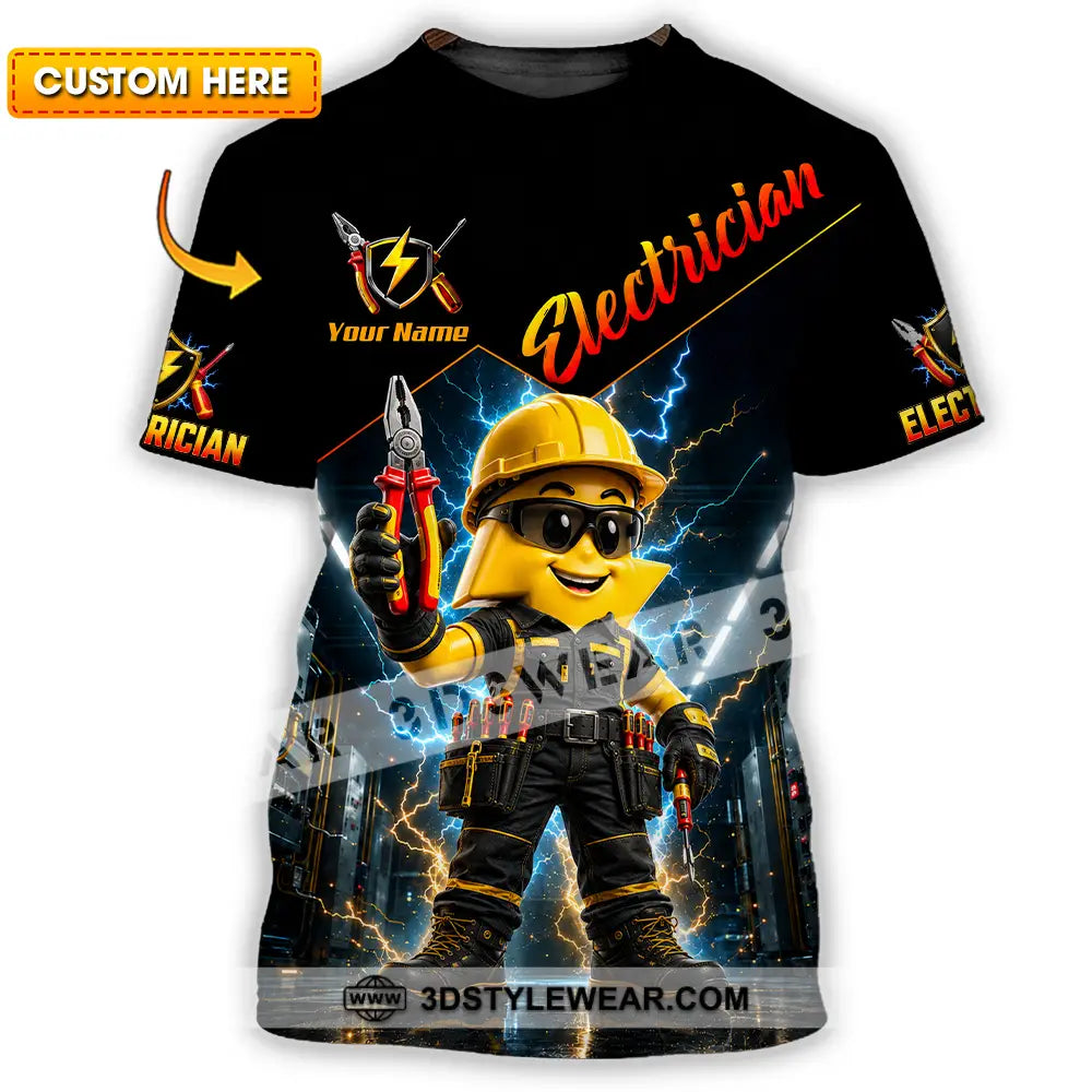 Unisex Shirt - Custom Electrician Shirt - T-shirt