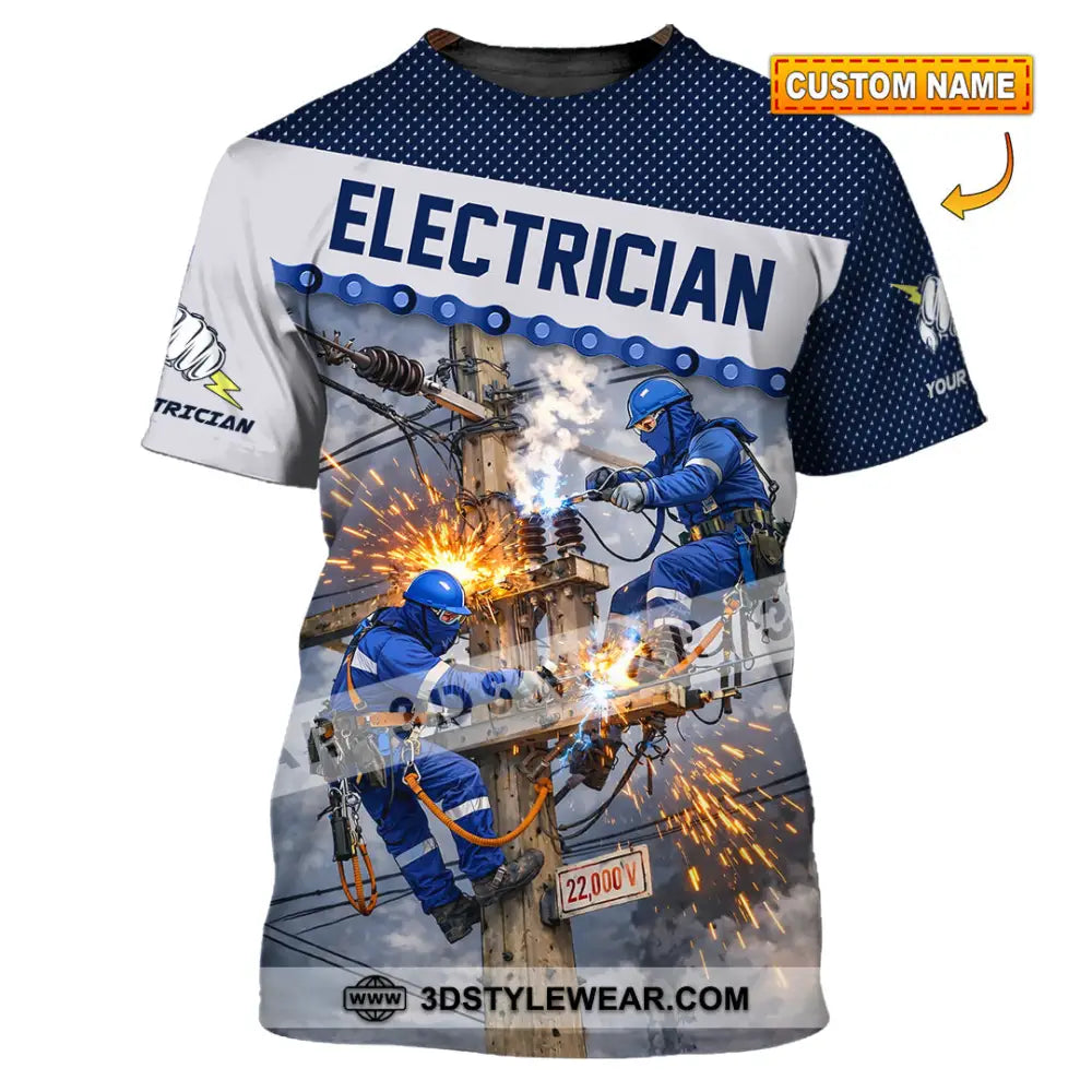 Unisex Shirt - Custom Electrician Shirt - T-shirt