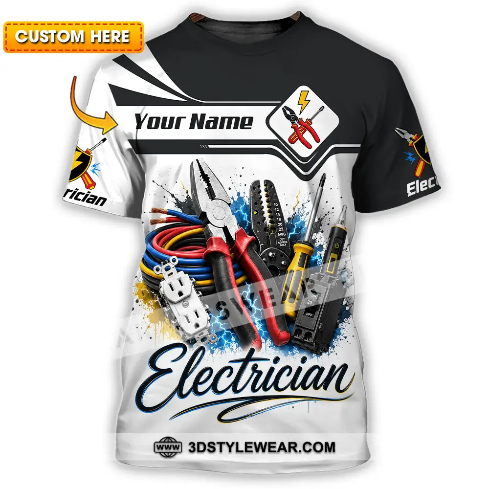 Unisex Shirt - Custom Electrician Shirt - T-shirt