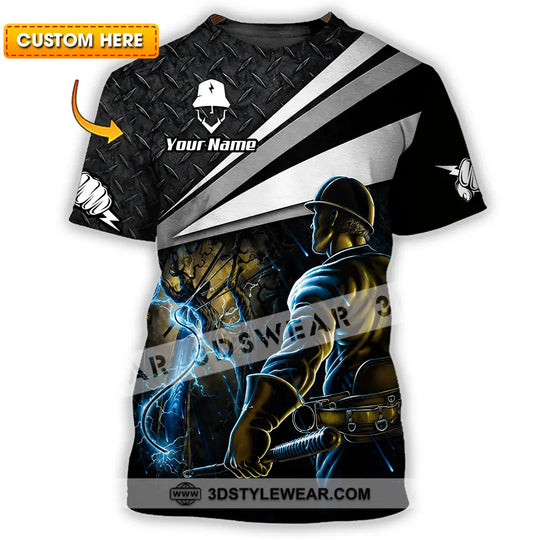 Unisex Shirt - Custom Electrician Shirt style option 1