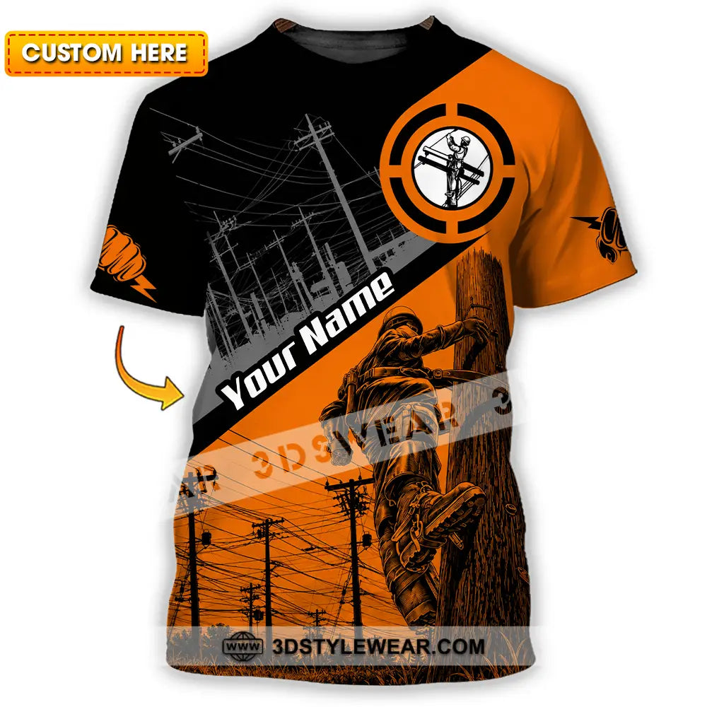 Unisex Shirt - Custom Electrician Shirt - T-shirt