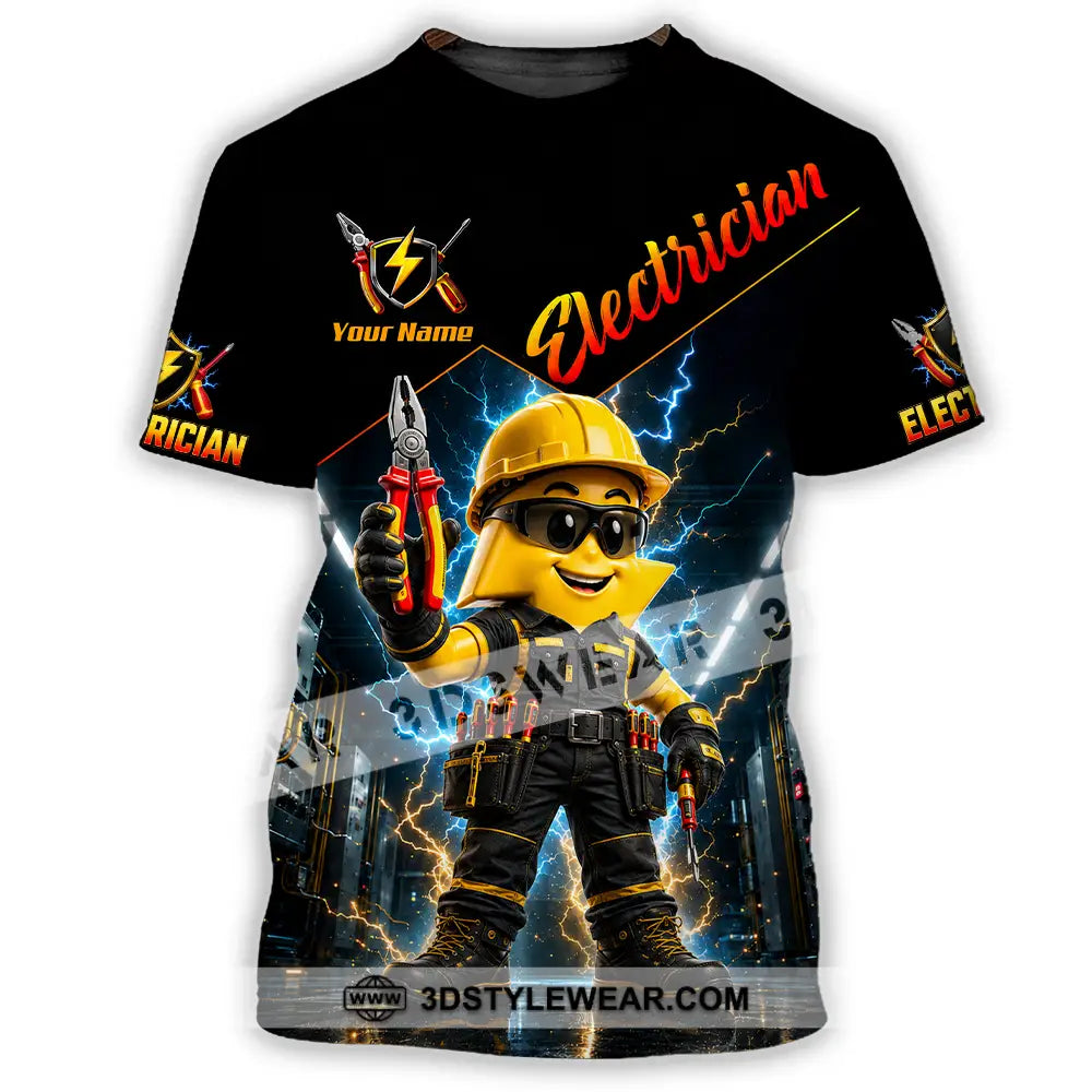 Unisex Shirt - Custom Electrician Shirt - T-Shirt / S - T-shirt