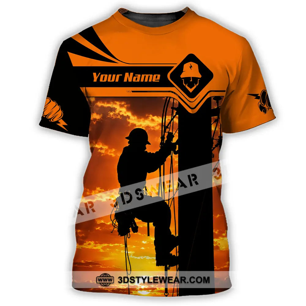 Unisex Shirt - Custom Electrician Shirt - T-Shirt / S - T-shirt