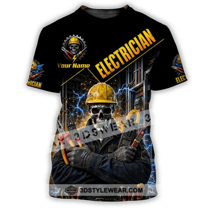 Unisex Shirt - Custom Electrician Shirt - T-Shirt / S - T-shirt