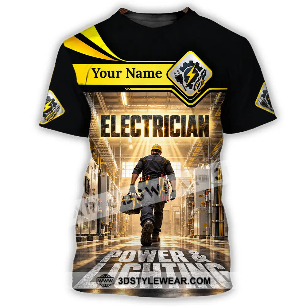 Unisex Shirt - Custom Electrician Shirt - T-Shirt / S - T-shirt