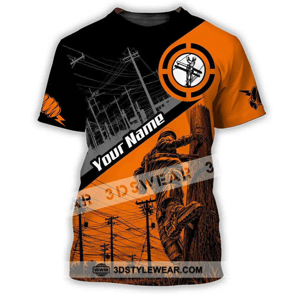 Unisex Shirt - Custom Electrician Shirt - T-Shirt / S - T-shirt