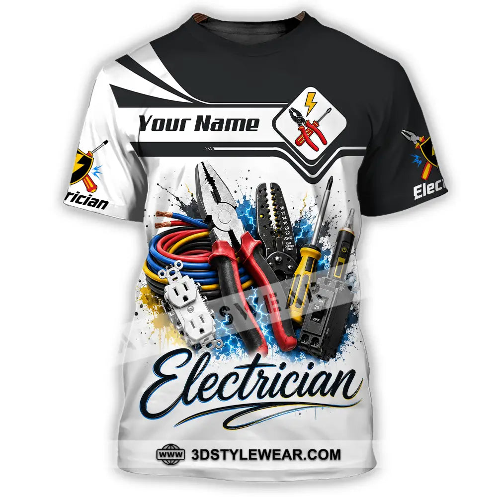 Unisex Shirt - Custom Electrician Shirt - T-Shirt / S - T-shirt