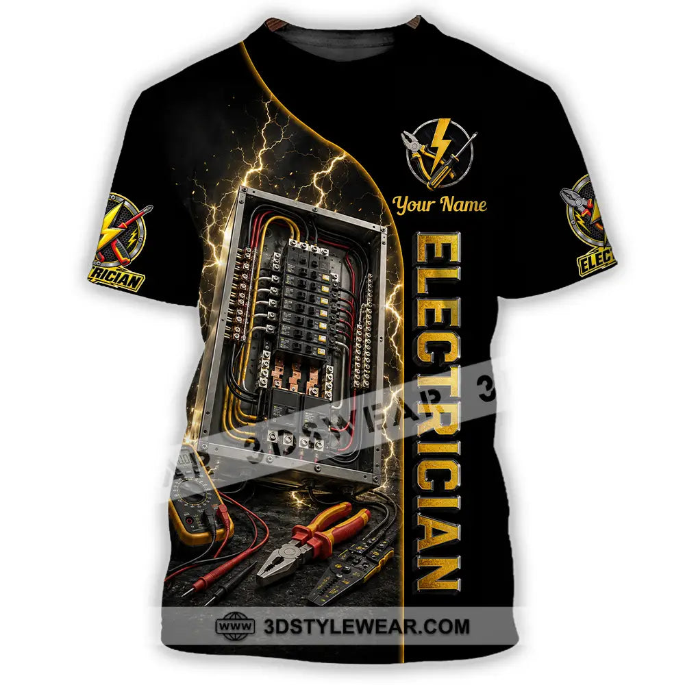 Unisex Shirt - Custom Electrician Shirt - T-Shirt / S - T-shirt