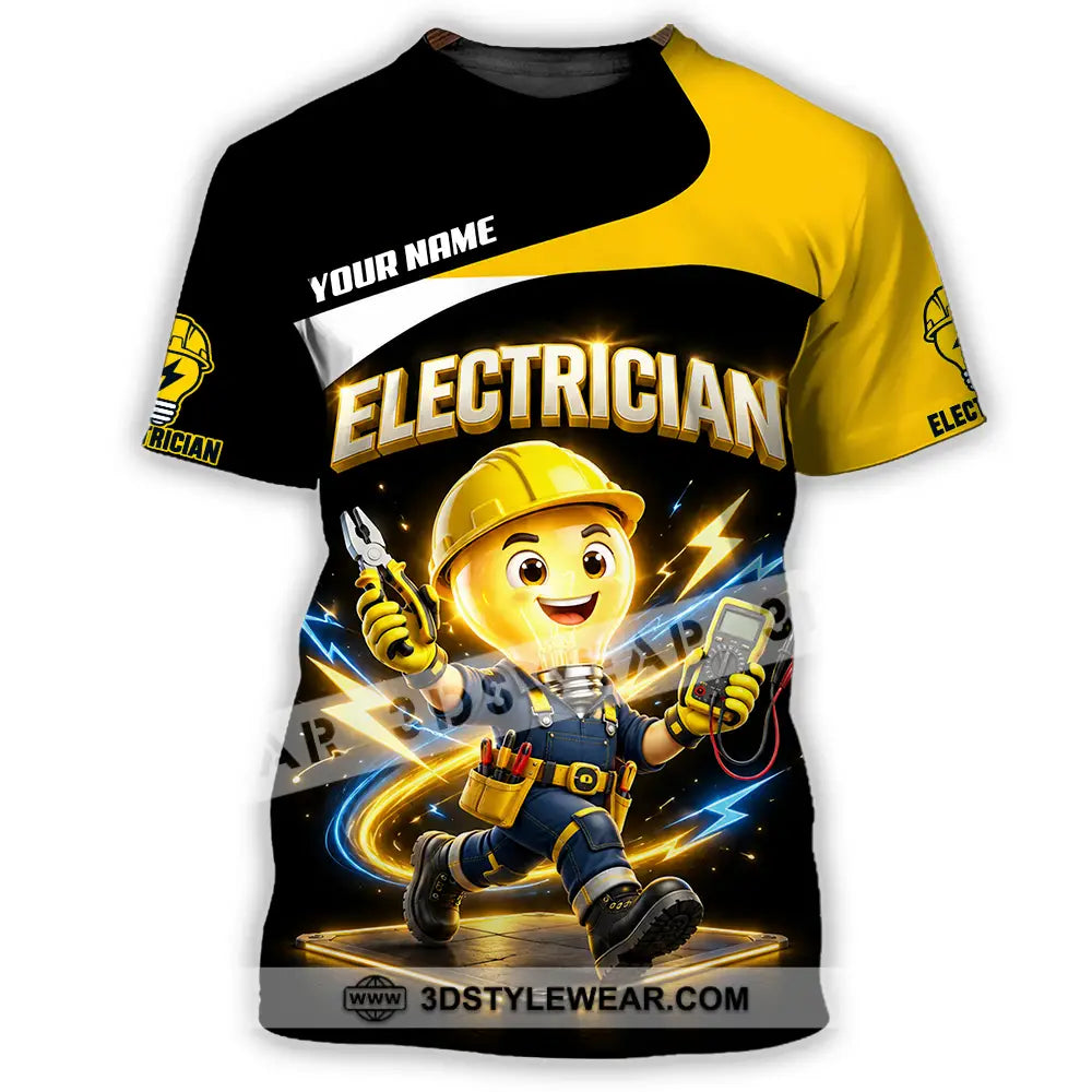 Unisex Shirt - Custom Electrician Shirt - T-Shirt / S - T-shirt