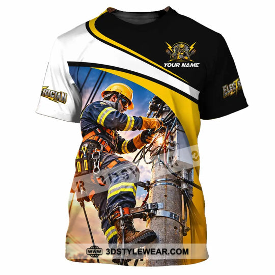 Unisex Shirt - Custom Electrician Shirt style option 2