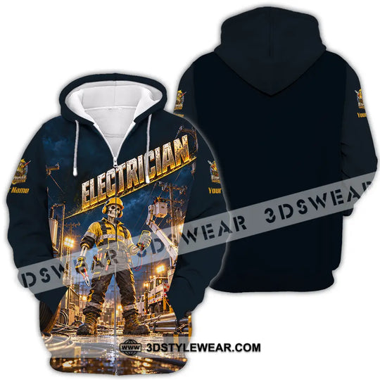 Unisex Shirt - Custom Electrician Shirt style option 4