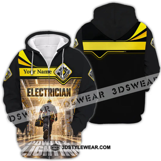Unisex Shirt - Custom Electrician Shirt style option 4