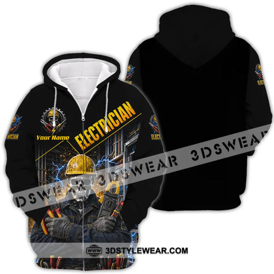 Unisex Shirt - Custom Electrician Shirt style option 4
