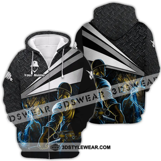 Unisex Shirt - Custom Electrician Shirt style option 4