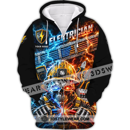 Unisex Shirt - Custom Electrician Shirt style option 3