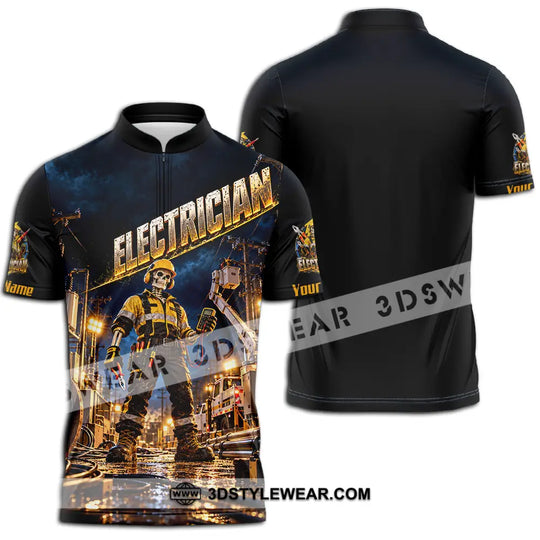 Unisex Shirt - Custom Electrician Shirt style option 2