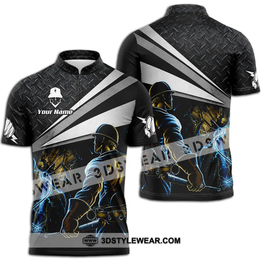 Unisex Shirt - Custom Electrician Shirt style option 2