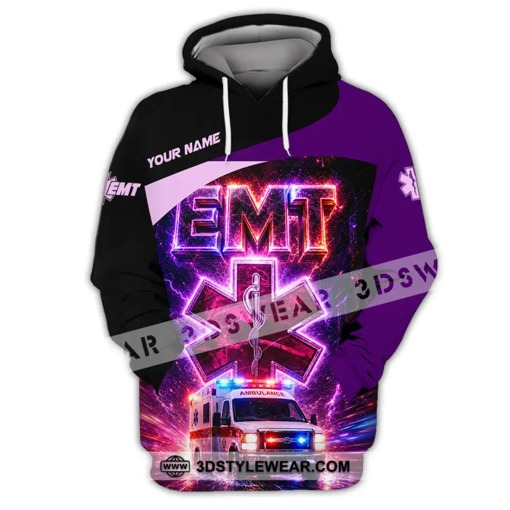 Unisex Shirt - Custom EMT Shirt - Hoodie / S - T-shirt