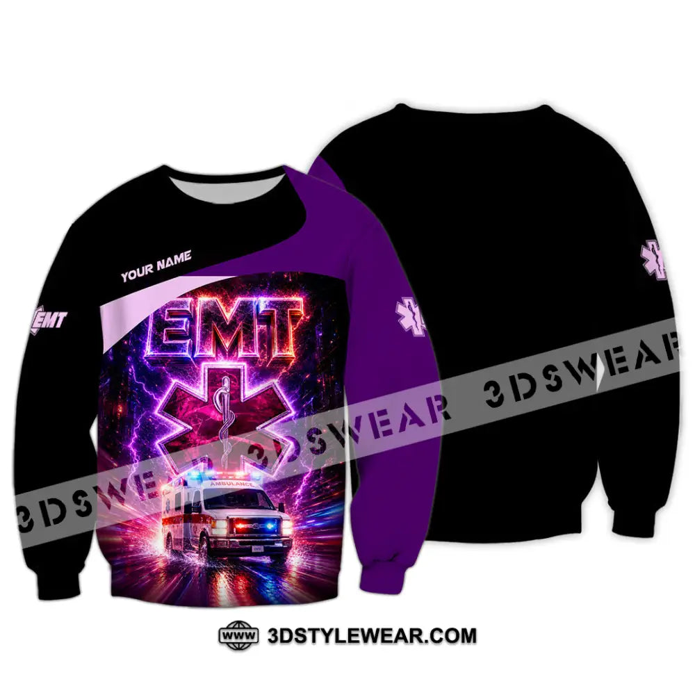 Unisex Shirt - Custom EMT Shirt - Long Sleeve / S - T-shirt