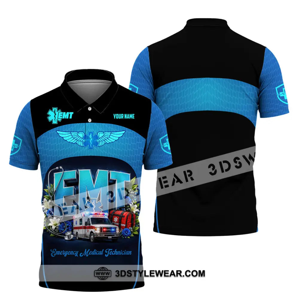 Unisex Shirt - Custom EMT Shirt - Polo Shirt / S - T-shirt